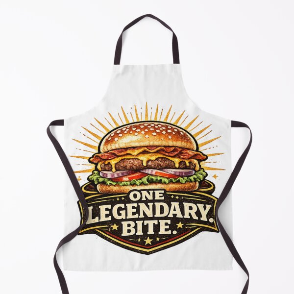 Item preview, One Legendary Bite: Iconic Achievement Legend Badge Design designed and sold by irfanshikh.