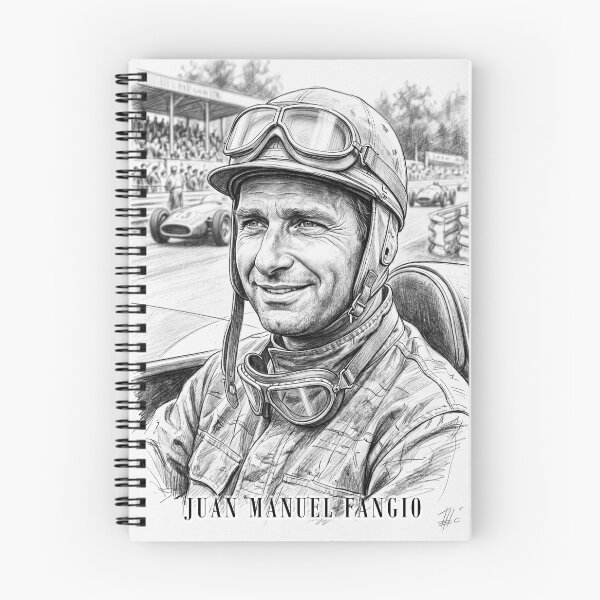 Item preview, Juan Manuel Fangio designed and sold by Theodor Decker.