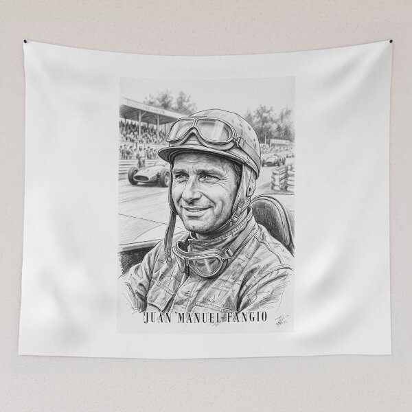 Item preview, Juan Manuel Fangio designed and sold by Theodor Decker.