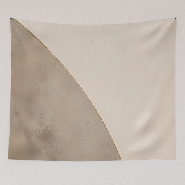 Item preview, Bauhaus Print, Taupe & Cream - Bronze Arc designed and sold by Emily Print.