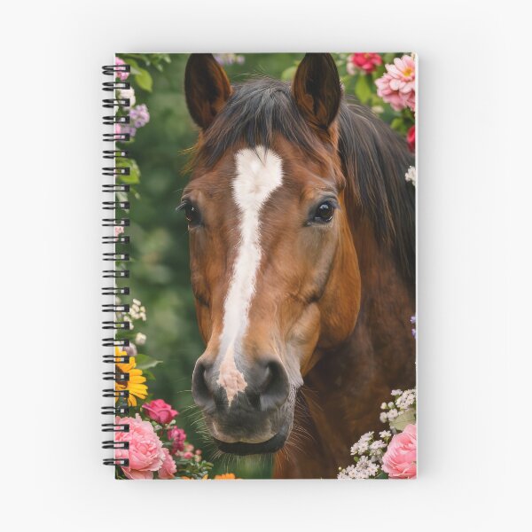 Item preview, a horse among flowers designed and sold by karlosss.