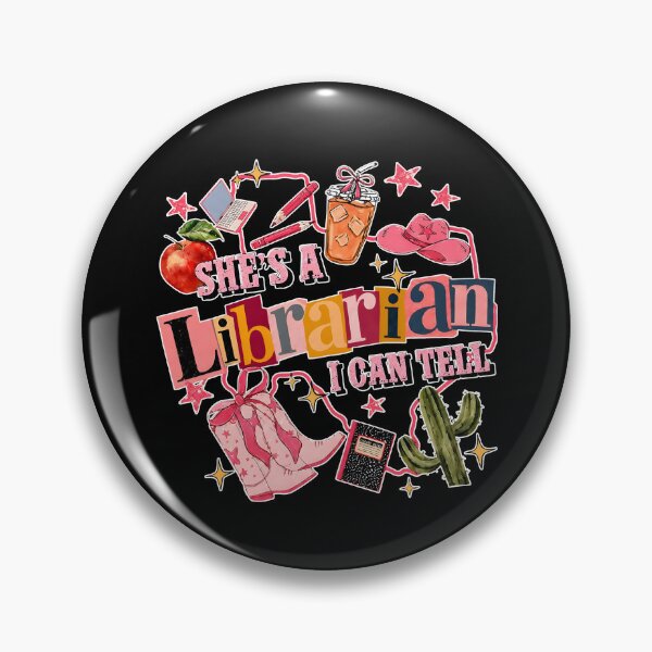 Item preview, She's A Librarian I Can Tell designed and sold by Johnny-Store.