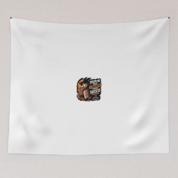 Item preview, Goku Discipline Motivational Sticker designed and sold by Hustlingminds.
