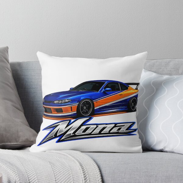 Item preview, classic japanese car mona lisa silvia clean background lettering designed and sold by Traceursniper.