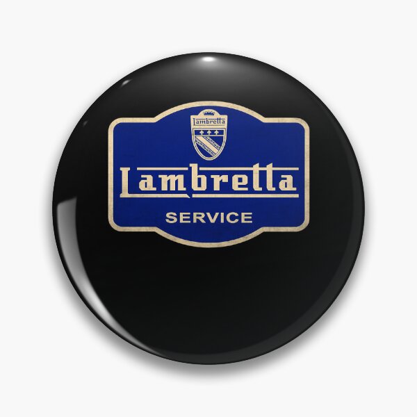 Item preview, For Lambretta Service Featuring A Crest Emblem designed and sold by Chrysalismist.