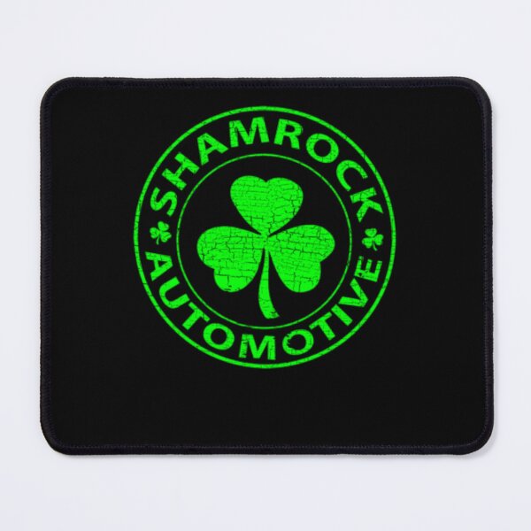 Aperçu de l'œuvre Logo circulaire vert pour Shamrock Automotive créée et vendue par Chrysalismist.