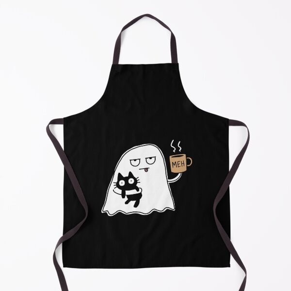 Item preview, Ghost Cat Spooky Black Cat Coffee designed and sold by NQArtist.