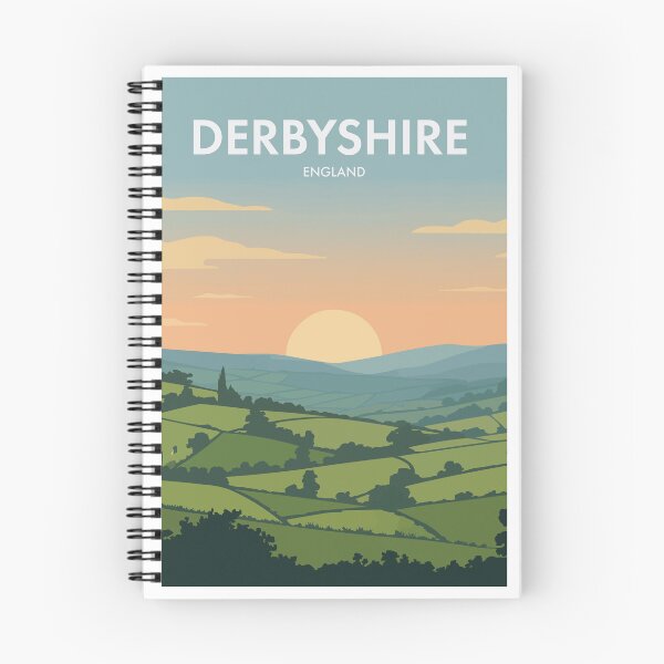 Artikelvorschau, DERBYSHIRE-REISEN entworfen und verkauft von MarkedArtPrints.