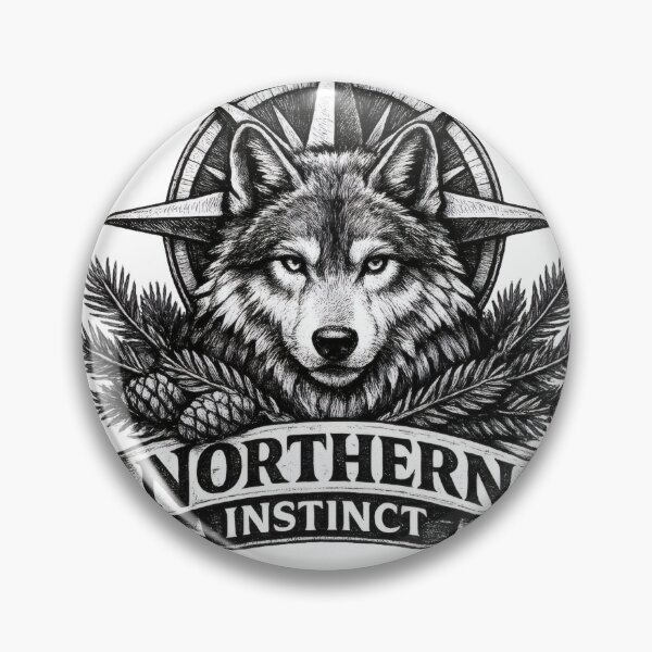 Item preview, Wolf Star Compass Engraving designed and sold by TheRealTaria.
