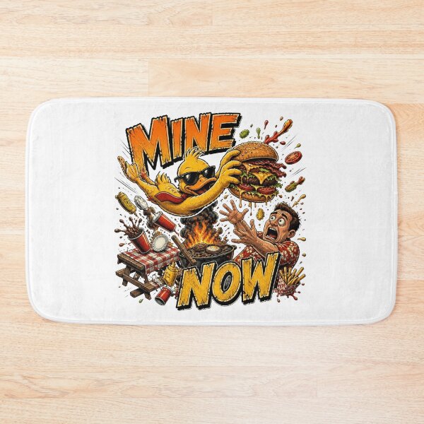 Item preview, Mine Now Funny Duck Burger Comic designed and sold by Cavalier-org.