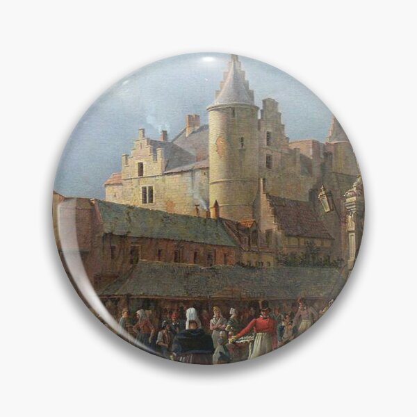 Item preview, Vintage castle artwork by francois antoine  designed and sold by Vintage Designs +.