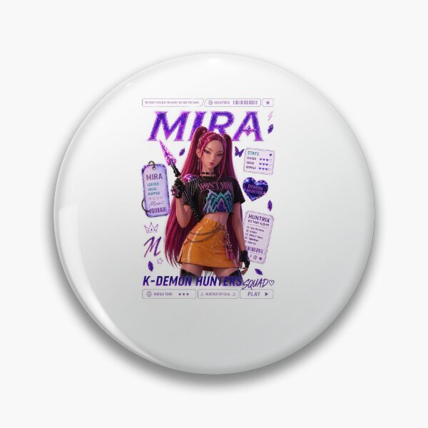 Artikelvorschau, Mira Huntrix Vintage-Shirt, Mira Demon Hunters T-Shirt, Huntrix Kpop Girl Grafik-Shirt, Demon Hunter Merchandise, Kpop Fan-Geschenk Y2K Ästhetik-T-Shirt, Comfort Colors Shirt entworfen und verkauft von BerryHand.