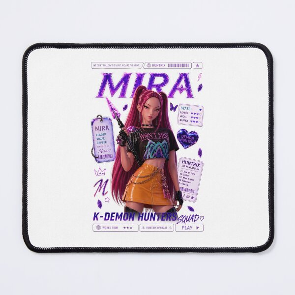 Item preview, Mira Huntrix Vintage Shirt, Mira Demon Hunters Tee, Huntrix Kpop Girl Graphic Shirt, Demon Hunter Merch, Kpop Fan Gift Y2K Aesthetic Tee Comfort Colors Shirt designed and sold by BerryHand.