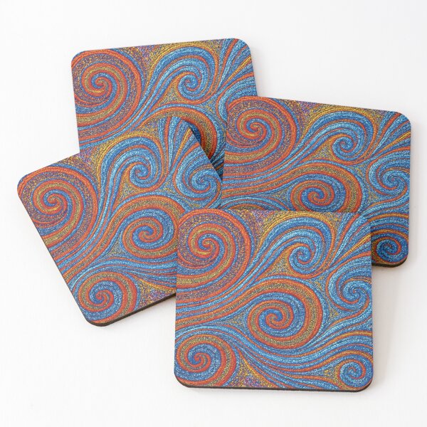 Item preview, Azure Dreamtime Spiral Flow designed and sold by GrinGalore.