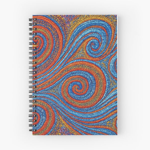 Item preview, Azure Dreamtime Spiral Flow designed and sold by GrinGalore.