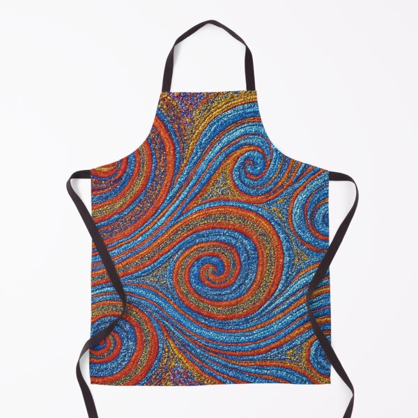 Item preview, Azure Dreamtime Spiral Flow designed and sold by GrinGalore.