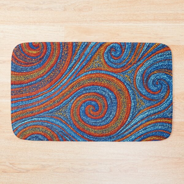 Item preview, Azure Dreamtime Spiral Flow designed and sold by GrinGalore.
