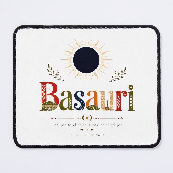 Item preview, Basauri Total Solar Eclipse 2026 designed and sold by Beyond Destinations.