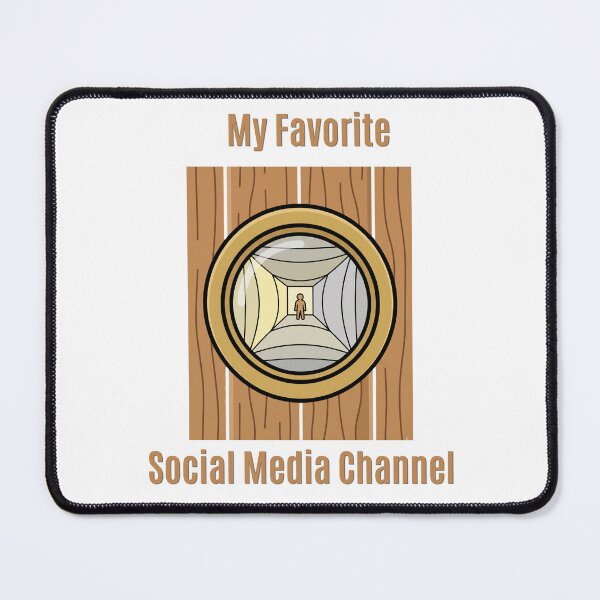 Item preview, Peephole My Favorite Social Media Funny Introvert designed and sold by SW Shop.