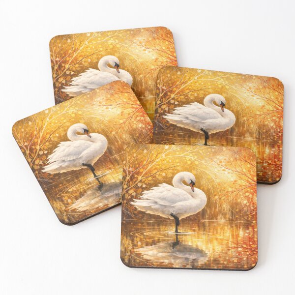 Item preview, Autumn light over still water designed and sold by Sigtrix.