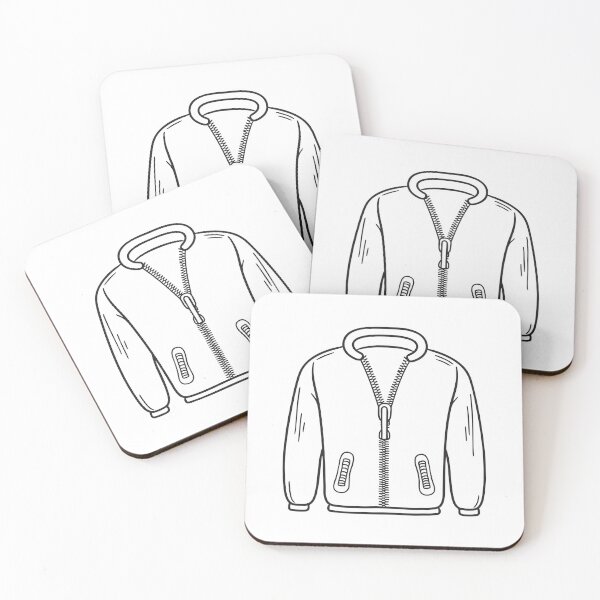 Item preview, A zipper partly opened on a jacket designed and sold by rasagamastore.