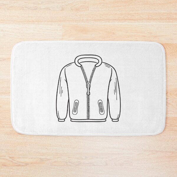 Item preview, A zipper partly opened on a jacket designed and sold by rasagamastore.