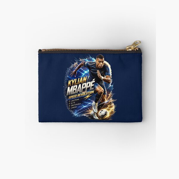 Item preview, Kylian Mbappé – Speed Revolution | Elite Football Legend Digital Artwork designed and sold by tareankush.