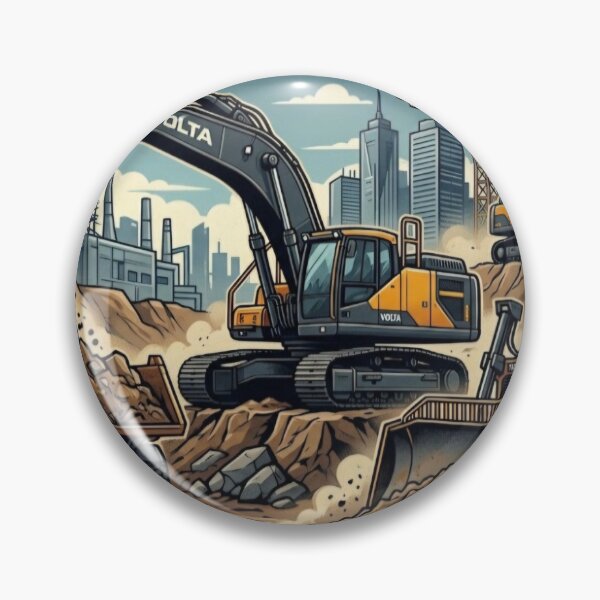 Item preview, Excavator Construction Vehicle Heavy Machinery. designed and sold by Zonex99.