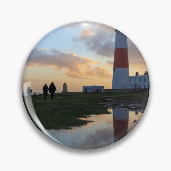 Item preview, Portland Bill Lighthouse Relected in a Puddle designed and sold by Aham Photos.