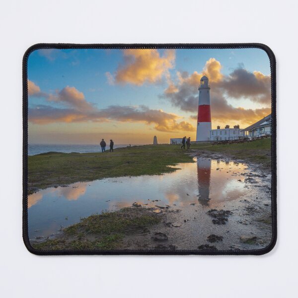 Item preview, Portland Bill Lighthouse Relected in a Puddle designed and sold by Aham Photos.