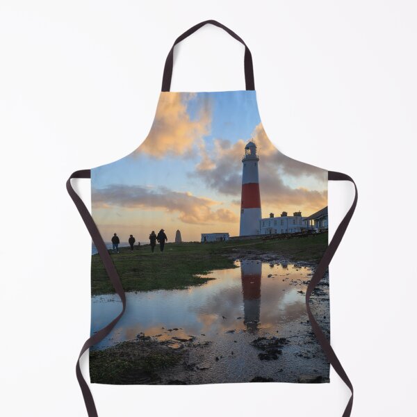 Item preview, Portland Bill Lighthouse fue reelegido en medio de un charco. designed and sold by Aham Photos.