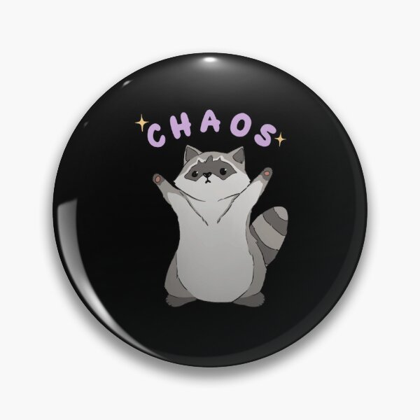 Item preview, raccoon chaos designed and sold by popcorn75.