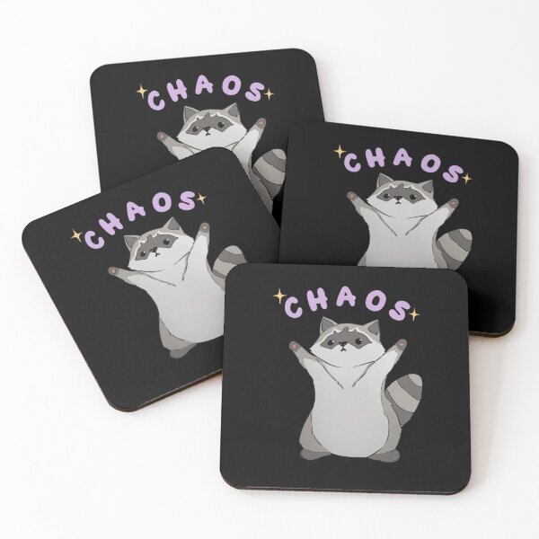 Item preview, raccoon chaos designed and sold by popcorn75.