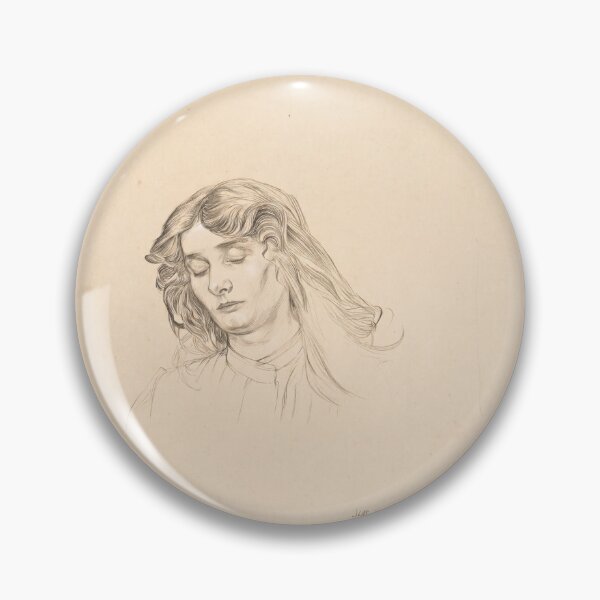 Item preview, Sleeping Woman With Flowing Hair Sketch designed and sold by artofuniverse.