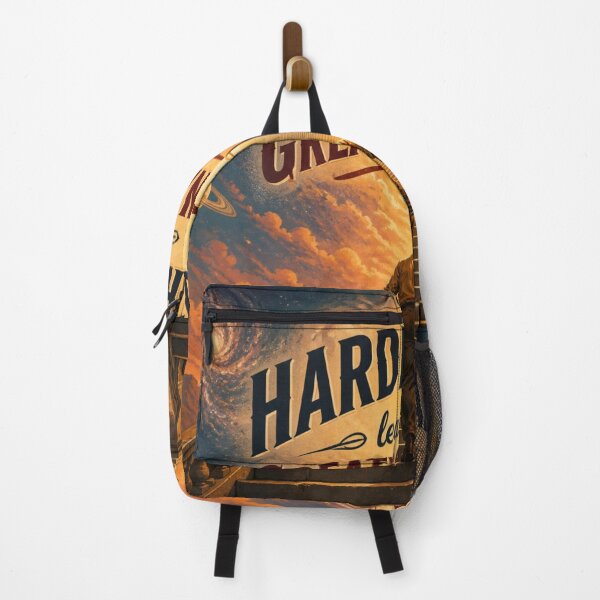 Item preview, The Hardest Road Leads to the Greatest Rewards | Motivational Vintage Art designed and sold by Krystek-Studio .