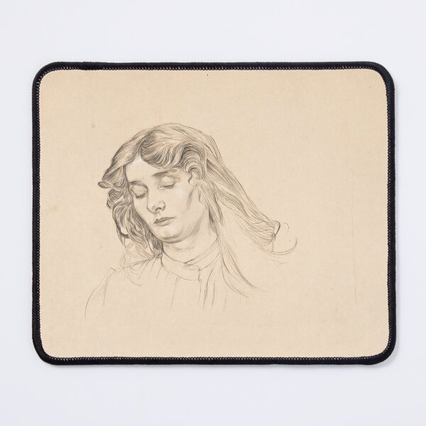 Item preview, Sleeping Woman With Flowing Hair Sketch designed and sold by artofuniverse.