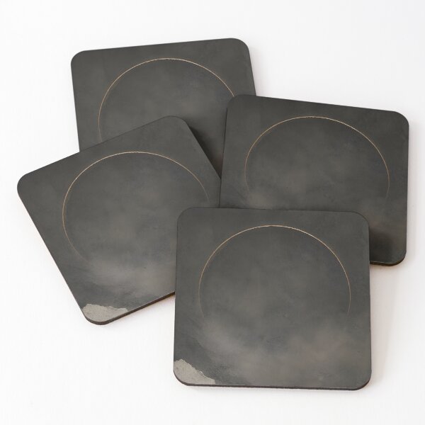 Item preview, Minimalist Wall Art, Charcoal & Bronze - Atmospheric Slab designed and sold by Emily Print.
