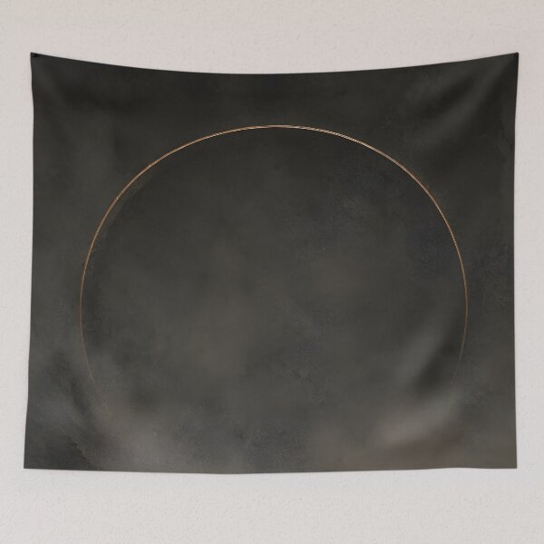 Item preview, Minimalist Wall Art, Charcoal & Bronze - Atmospheric Slab designed and sold by Emily Print.