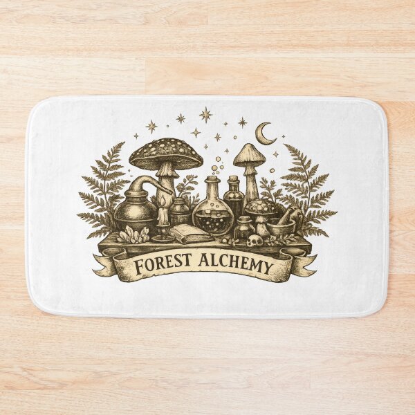 Artikelvorschau, Mushroom Alchemist Forest Alchemy entworfen und verkauft von TheRealTaria.