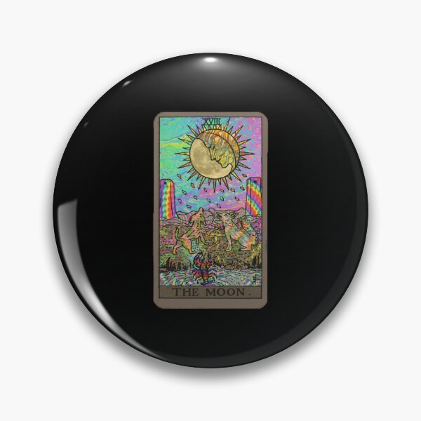 Item preview, psychadelic tarot- the moon designed and sold by popcorn75.