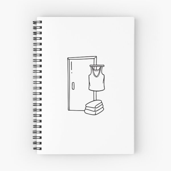 Item preview, An undershirt wrinkled on the floor near the bathroom entrance designed and sold by rasagamastore.
