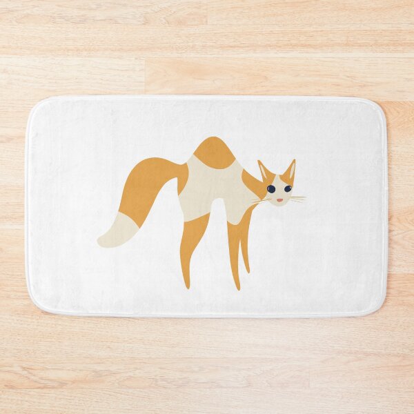 Item preview, Crazy Orange Cat designed and sold by IvysCreativityHouse.