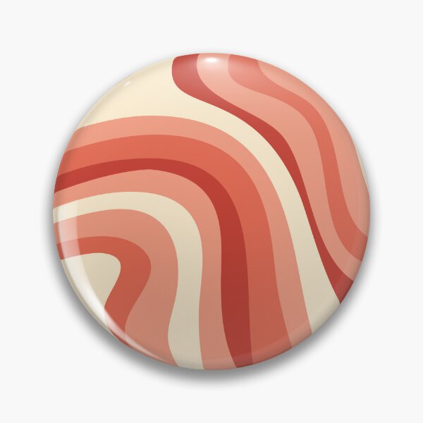 Item preview, Liquid Swirl Retro Abstract in pinks and peach tones, Light Blush, Cream, and White designed and sold by Differenceee.