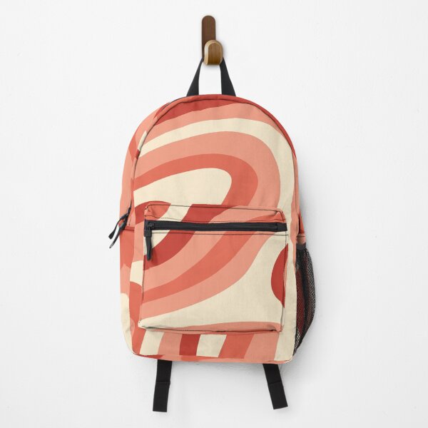 Item preview, Liquid Swirl Retro Abstract in pinks and peach tones, Light Blush, Cream, and White designed and sold by Differenceee.