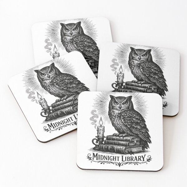 Item preview, Midnight Library Owl Engraving designed and sold by TheRealTaria.