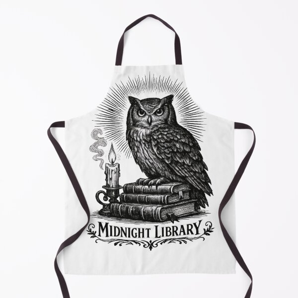 Artikelvorschau, Midnight Library Owl Engraving entworfen und verkauft von TheRealTaria.