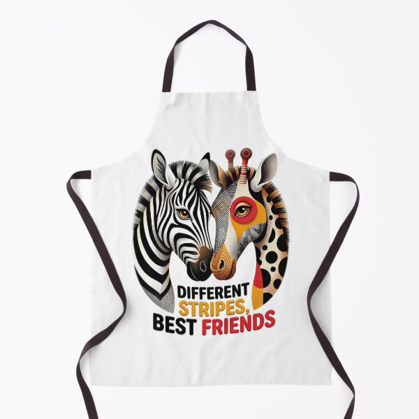 Item preview, Cute Geometric Zebra and Giraffe - Best Friends designed and sold by colormystory.