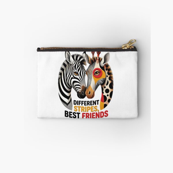 Item preview, Cute Geometric Zebra and Giraffe - Best Friends designed and sold by colormystory.