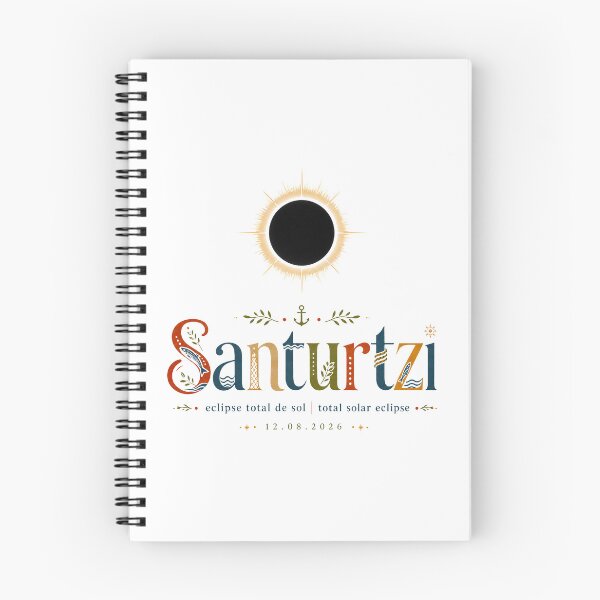 Item preview, Santurtzi Total Solar Eclipse 2026 designed and sold by Beyond Destinations.