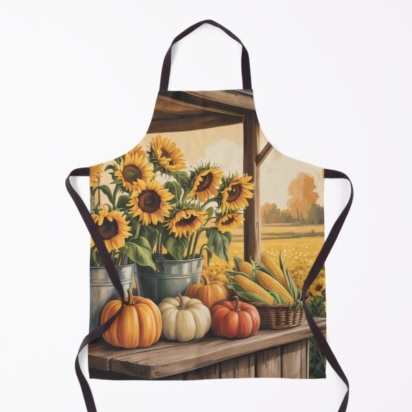 Item preview, Country Farm Stand Sunflower Poster | Rustic Americana Farmers Market Wall Art designed and sold by Tamas Das.